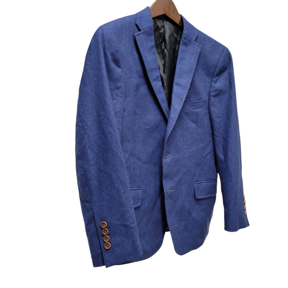 Hart Schaffner Marx Shawn Darst Wool Cashmere Blend Sport Coat Jacket Size 40S - Picture 3 of 10